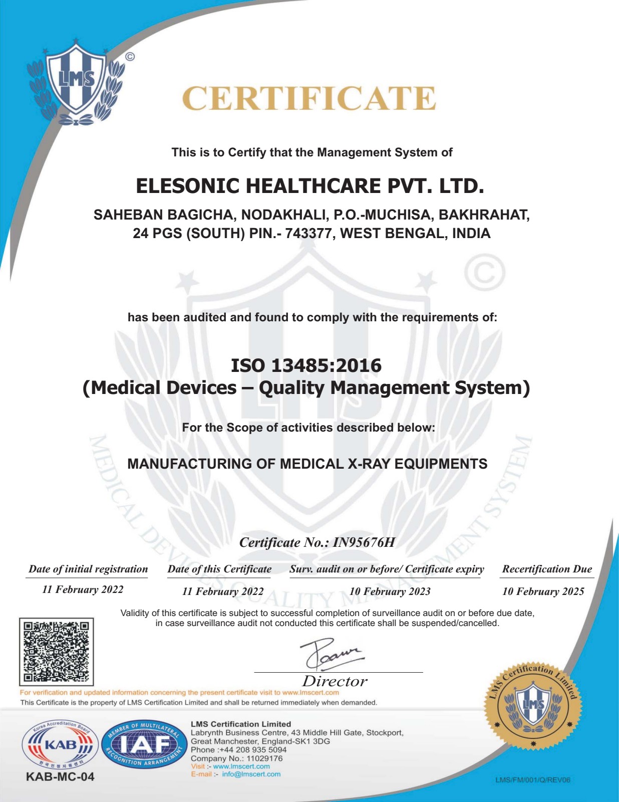 ISO 13485:2016